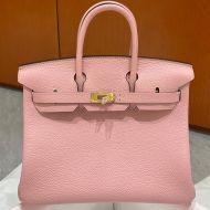 Hermes Birkin Bag Togo Leather Gold Hardware In Cherry