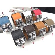 Hermes Large Collier De Chien Bracelets