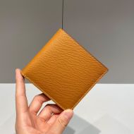 Hermes Copernic Compact Wallet Epsom Calfskin In Brown