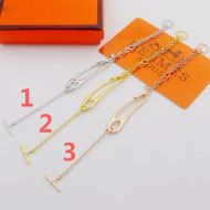 Hermes File Dor Bracelets