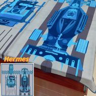 Hermes First & Chic Shawl 140 In Blue