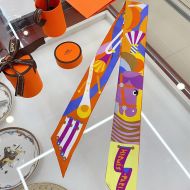 Hermes Parade En Fanfare Twilly In Orange